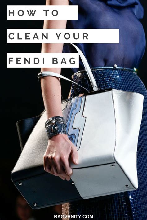 how to clean fendi canvas cloth bag|Authentic Fendi Handbags: Clean and Care Tips for Your  .